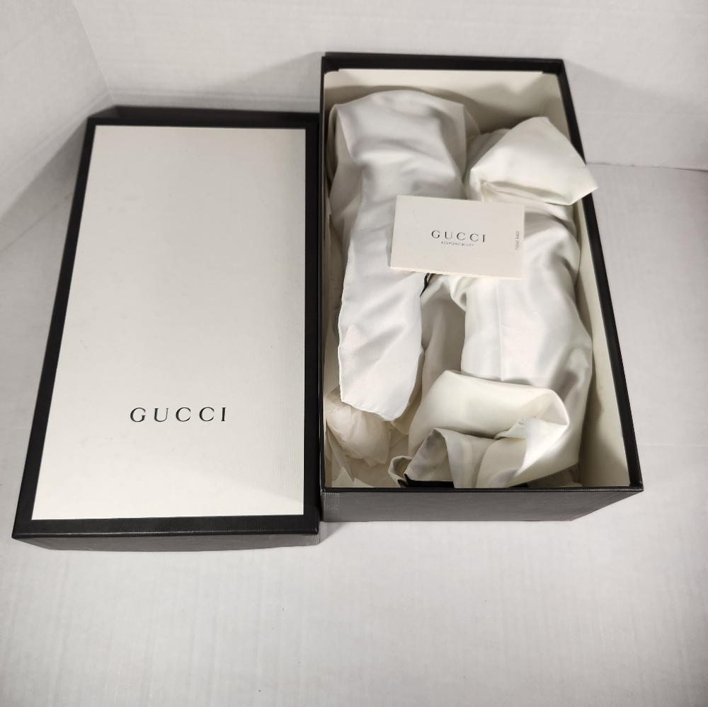Men's Gucci Spirit Web Bees Guccy Oxford Dress Shoes - Picture 4 of 7